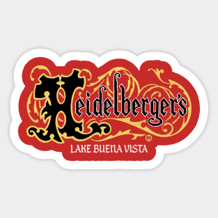 Heidelberger's Lake Buena Vista Sticker